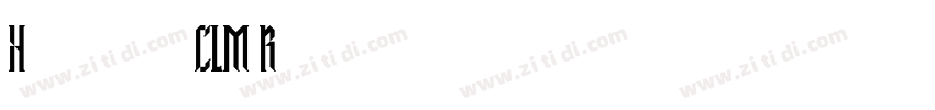Hadasim CLM Regular字体转换